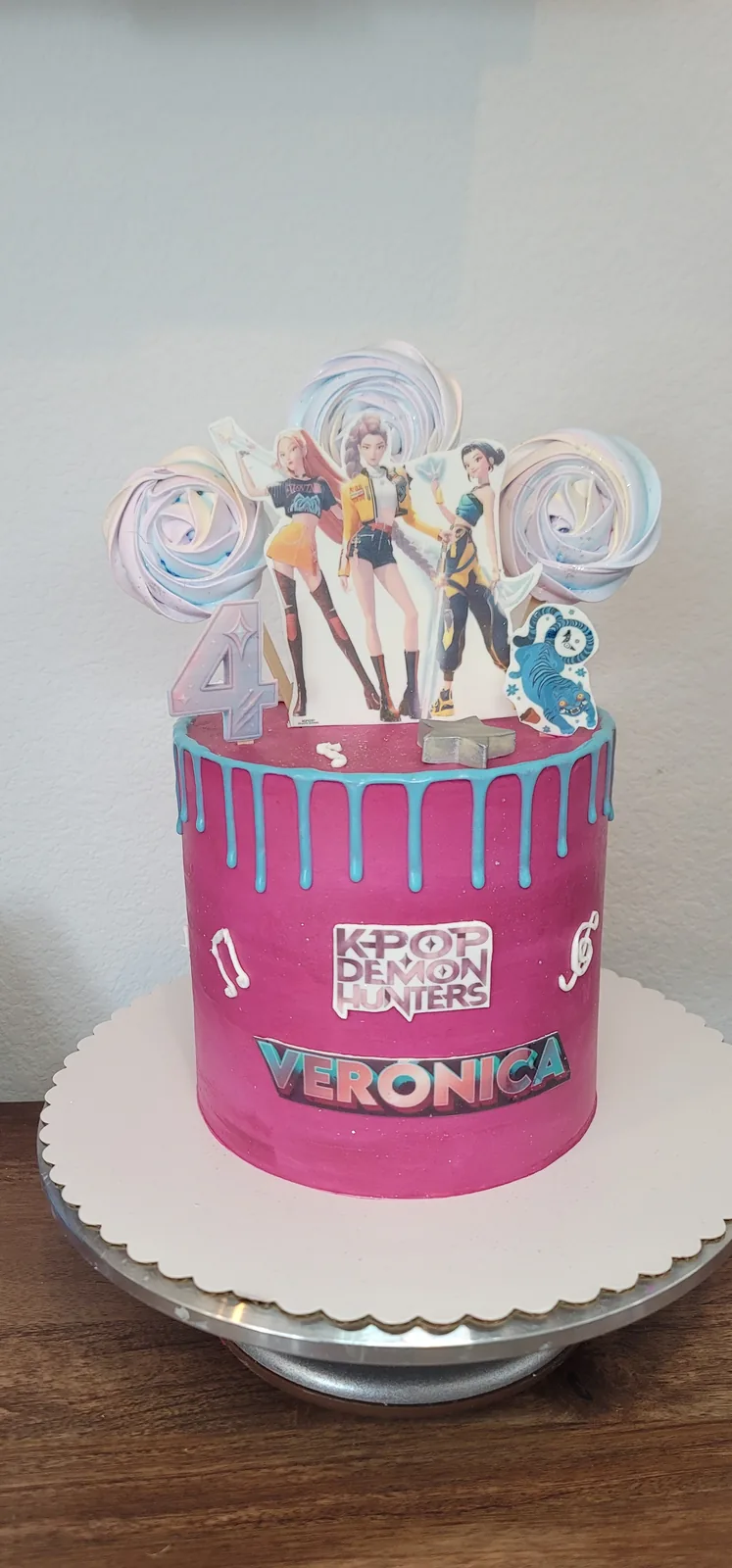 Custom decorated cake example