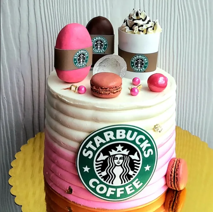 Custom decorated cake example