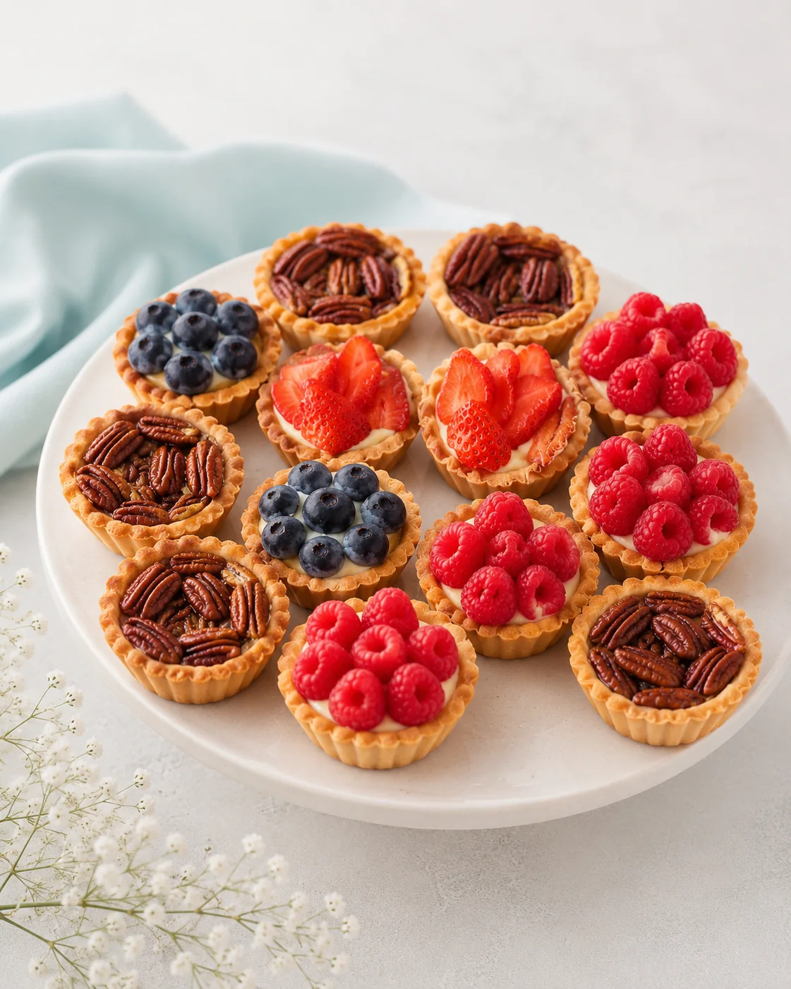 Fruit Shortbread Tarts