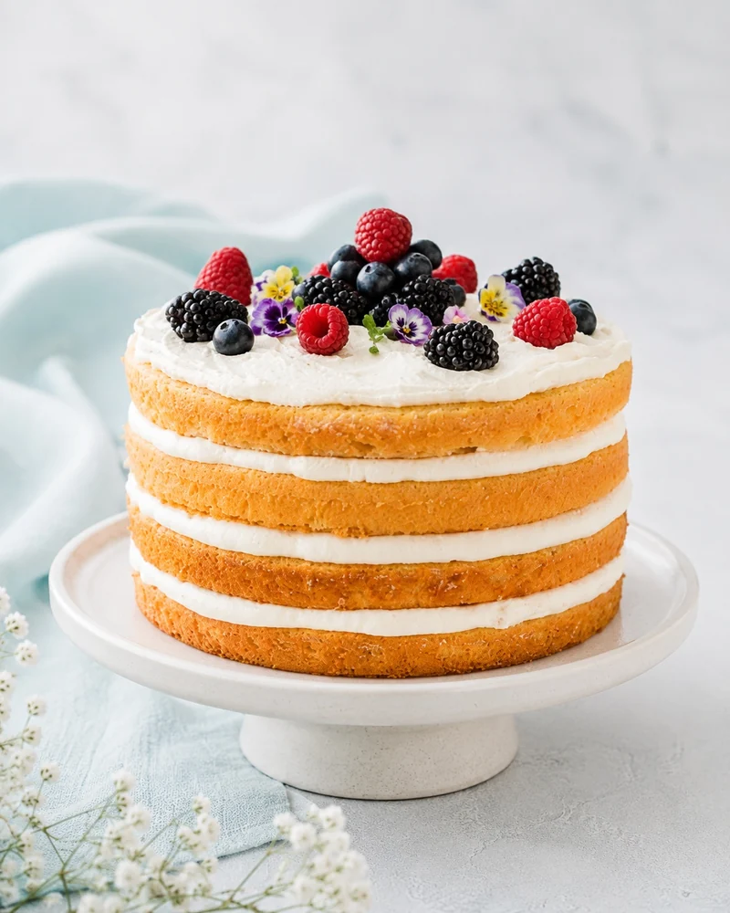 Vanilla Sponge Cake