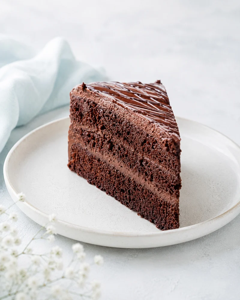 Chocolate Sponge Cake by Aquamarine Bakery